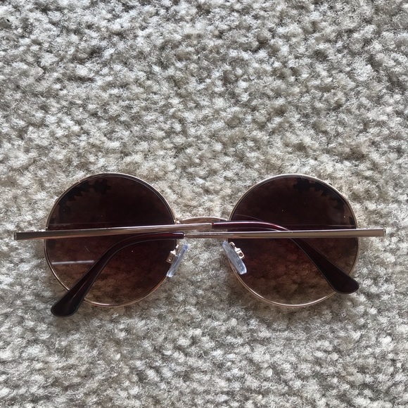Boho Hippie Round Sunglasses - Picture 2 of 5
